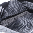 PRADA Shoulder Bag Nylon Black Silver Auth ka3438A-11