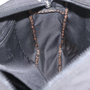 FENDI Hand Bag Nylon 2way Black Silver Auth ka3439-19