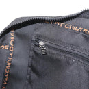 FENDI Hand Bag Nylon 2way Black Silver Auth ka3439-21