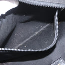 FENDI Hand Bag Nylon 2way Black Silver Auth ka3439-22