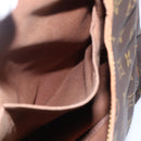 LOUIS VUITTON Monogram Saumur 35 Shoulder Bag M42254 LV Auth ka344-25