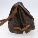 LOUIS VUITTON Monogram Saumur 35 Shoulder Bag M42254 LV Auth ka344-3