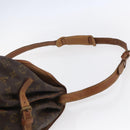 LOUIS VUITTON Monogram Saumur 35 Shoulder Bag M42254 LV Auth ka344-8