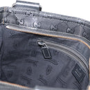 GUCCI GG Implementation Shoulder Bag PVC Black Silver 201446 Auth ka3440-20