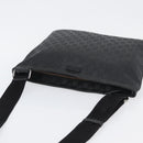 GUCCI GG Implementation Shoulder Bag PVC Black Silver 201446 Auth ka3440-6
