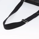 GUCCI GG Implementation Shoulder Bag PVC Black Silver 201446 Auth ka3440-7