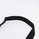 GUCCI GG Implementation Shoulder Bag PVC Black Silver 201446 Auth ka3440-8