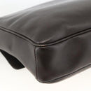 Salvatore Ferragamo Hand Bag Leather Brown Gold Auth ka3448-16