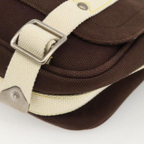 LOUIS VUITTON Antigua Buzzus PM Shoulder Bag Brown M40080 LV Auth ka3449A