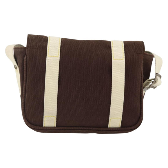 LOUIS VUITTON Antigua Buzzus PM Shoulder Bag Brown M40080 LV Auth ka3449A