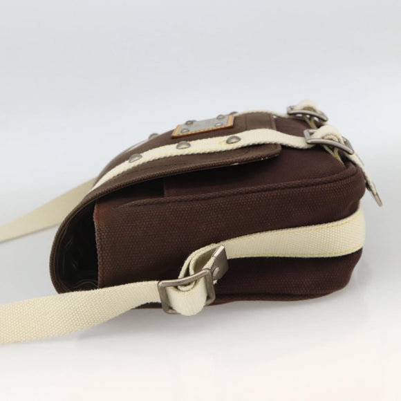 LOUIS VUITTON Antigua Buzzus PM Shoulder Bag Brown M40080 LV Auth ka3449A