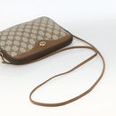 GUCCI GG Supreme Shoulder Bag PVC Beige Gold 116 02 068 Auth ka3454-7