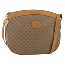 GUCCI Micro GG Supreme Shoulder Bag PVC Beige Gold 007 87 0096 Auth ka3457-1