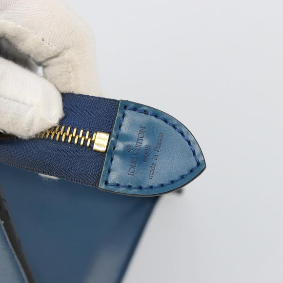 LOUIS VUITTON Epi Riviera Handtas Blauw M48185 LV Auth ka3458