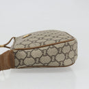 GUCCI GG Plus Supreme Shoulder Bag PVC Beige Gold Auth ka3460-5
