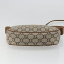 GUCCI GG Plus Supreme Shoulder Bag PVC Beige Gold Auth ka3460-9
