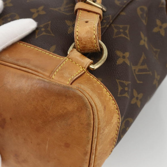 LOUIS VUITTON Monogram Montsouris MM Rugzak M51136 LV Auth ka3465