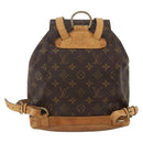 LOUIS VUITTON Monogram Montsouris MM Rugzak M51136 LV Auth ka3465-2