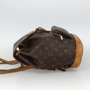 LOUIS VUITTON Monogram Montsouris MM Rugzak M51136 LV Auth ka3465-3