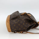 LOUIS VUITTON Monogram Montsouris MM Rugzak M51136 LV Auth ka3465-4