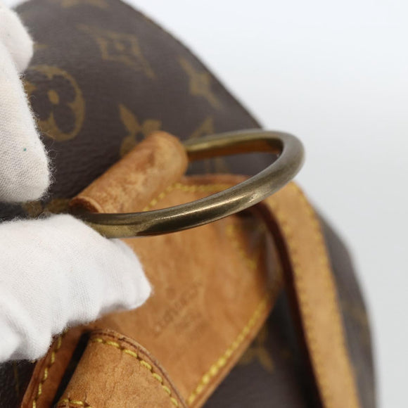 LOUIS VUITTON Monogram Montsouris MM Rugzak M51136 LV Auth ka3465