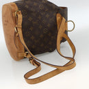 LOUIS VUITTON Monogram Montsouris MM Rugzak M51136 LV Auth ka3465-8