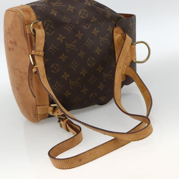 LOUIS VUITTON Monogram Montsouris MM Rugzak M51136 LV Auth ka3465