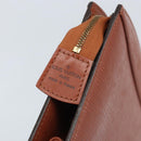 LOUIS VUITTON Epi Trousse Crete Pouch Brown M48403 LV Auth ka3472-8