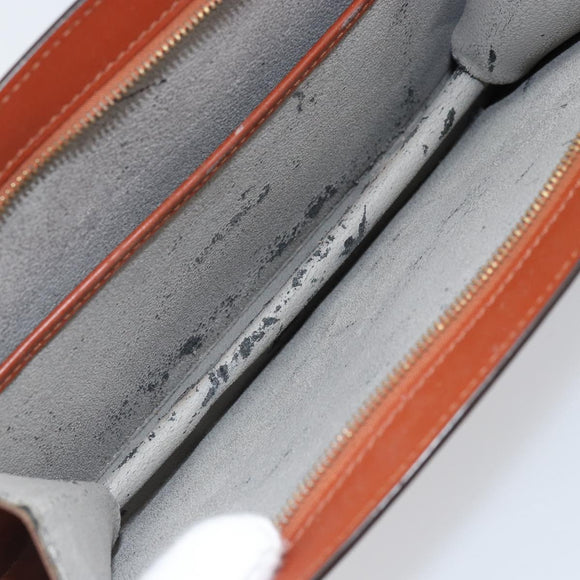 LOUIS VUITTON Epi Trousse Crete Pouch Brown M48403 LV Auth ka3472