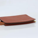 LOUIS VUITTON Epi Trousse Crete Pouch Brown M48403 LV Auth ka3472-5