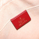 GUCCI Micro GG Supreme Doraemon Bag PVC Beige Gold 647784 Auth ka3475SAM-16