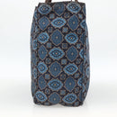 PRADA Tote Bag Nylon Blue Silver Auth ka3477A-3
