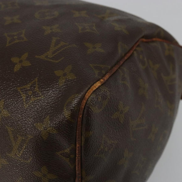 LOUIS VUITTON Monogram Speedy 30 Handtas M41526 LV Auth ka3478