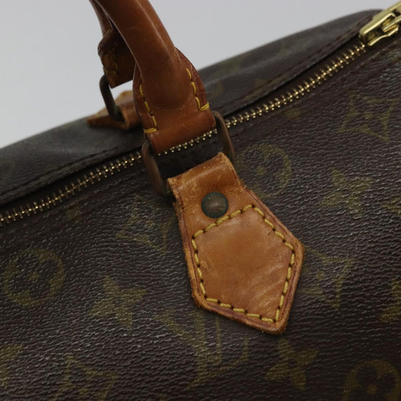 LOUIS VUITTON Monogram Speedy 30 Handtas M41526 LV Auth ka3478