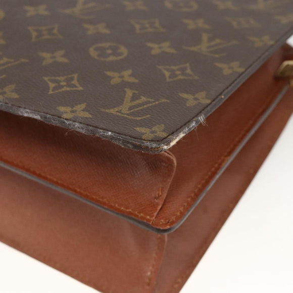 LOUIS VUITTON Monogram Kurcell Shoulder Bag M51375 LV Auth ka3486A