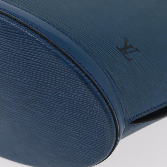 LOUIS VUITTON Epi Saint Jacques Shopping Shoulder Bag Blue M52275 LV Auth ka3488