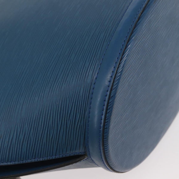 LOUIS VUITTON Epi Saint Jacques Shopping Shoulder Bag Blue M52275 LV Auth ka3488