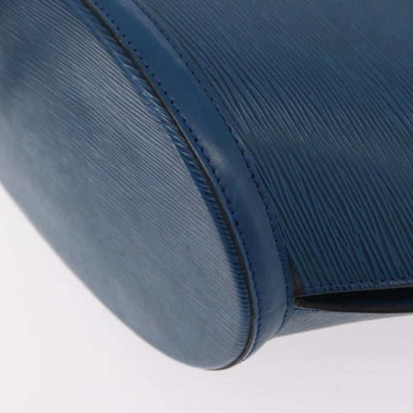 LOUIS VUITTON Epi Saint Jacques Shopping Shoulder Bag Blue M52275 LV Auth ka3488