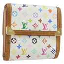 LOUIS VUITTON Multicolor Porte Monnaie Billets Cartes Credit M92983 Auth ka3494-1