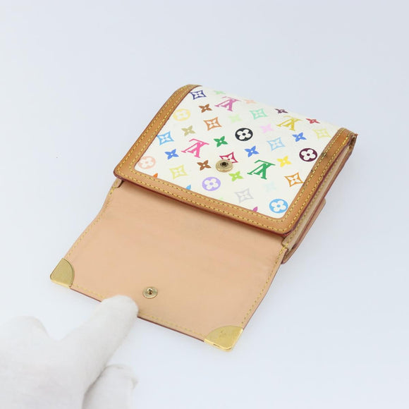 LOUIS VUITTON Multicolor Porte Monnaie Billets Cartes Credit M92983 Auth ka3494