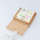 LOUIS VUITTON Multicolor Porte Monnaie Billets Cartes Credit M92983 Auth ka3494-9