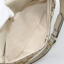 GUCCI GG Canvas Shoulder Bag Beige Gold 308452 Auth ka3497-23