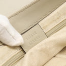 GUCCI GG Canvas Shoulder Bag Beige Gold 308452 Auth ka3497-12