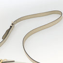 GUCCI GG Canvas Shoulder Bag Beige Gold 308452 Auth ka3497-8