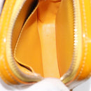 LOUIS VUITTON Monogram Vernis Christie PM Shoulder Bag Jaune M91110 Auth ka3499-11