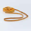 LOUIS VUITTON Monogram Vernis Christie PM Shoulder Bag Jaune M91110 Auth ka3499-7