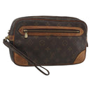 LOUIS VUITTON Monogram Marly Dragonne GM Clutch Bag M51825 LV Auth ka3502-1