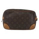 LOUIS VUITTON Monogram Marly Dragonne GM Clutch Bag M51825 LV Auth ka3502-2