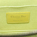 Christian Dior Toile d'Eau Vanity Bag Jacquard 2way Green Silver Auth ka3505M-17