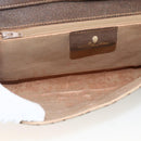 GUCCI GG Supreme Shoulder Bag PVC Beige Gold Auth ka3509-17